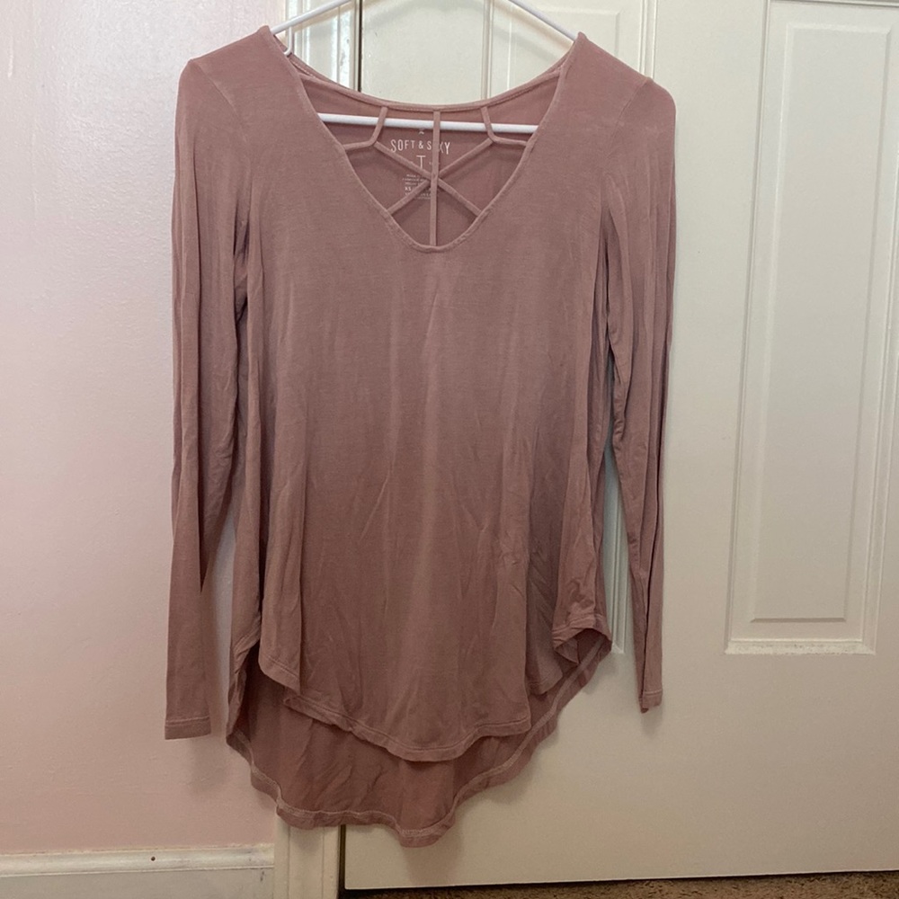 American eagle long sleeve top, size - XS